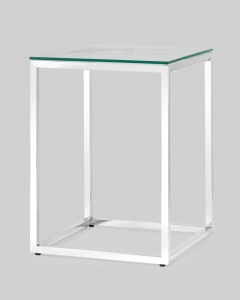 Журнальный стол Stool Group ТАУН 40x40 Серебро