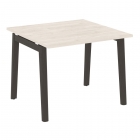 Стол переговорный 1 столешница Рива ONIX WOOD OW.PRG-1.1 Денвер Светлый/Темный