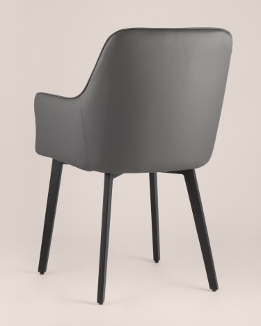 Стул Stool Group Прайм экокожа Серая
