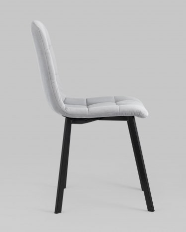 Стул Stool Group Oliver SquareвелюрСветло-серый