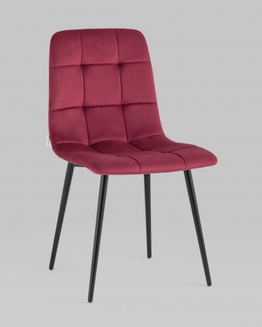 Стул Stool Group Одди велюр Красный