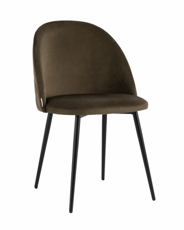 Стул Stool Group Фолио велюр Коричневый