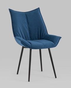Стул обеденный Stool Group Осло велюр Синий