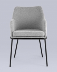 Стул Stool Group Кози ткань букле Серый