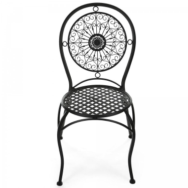 Стул Tetchair Secret De Maison Gloria стальной сплав, 50х47х92см, черный