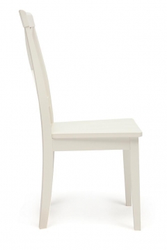 Стул Tetchair GOLFI Гольфи дерево гевея/мдф, 44x54x95, pure white 402
