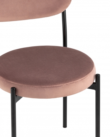 Стул Stool Group Бриф NEW велюр Пыльно-розовый