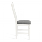 Стул Tetchair SWEDEN Многослойная фанера, 414099 см, white, ткань темно-серая 150 разобранный
