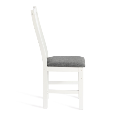 Стул Tetchair SWEDEN Многослойная фанера, 414099 см, white, ткань темно-серая 150 разобранный