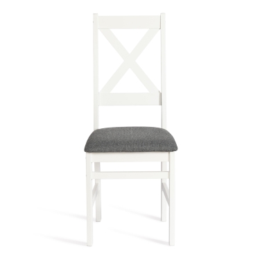 Стул Tetchair CROSSMAN Многослойная фанера, 1004140, white, ткань темно-серая 150 разобранный