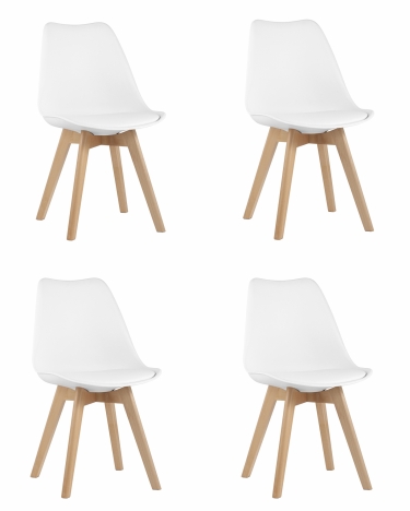 Стул Stool Group FRANKFURT NEW Белый 4 шт