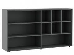 Шкаф средний POINTEX DALI DLI37252012 Эбен Антрацит