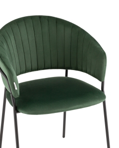 Стул Stool Group Бруно велюр Зеленый