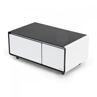 Умный кофейный столик с холодильником Eureka EUREKA TB90, White+Black