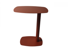 Журнальный столик Stool Group Eanna S металл красный