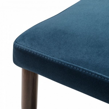 Стул R-home Alen Diag blue/т. орех