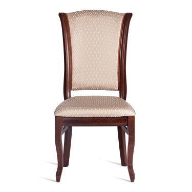 Стул Tetchair VERSAL мягкое сидение бук, 51х48х106 см, Tobacco, жаккард коричневый