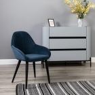 Стул R-home Kent Diag blue/черный