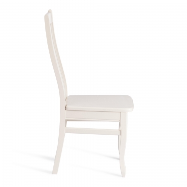 Стул Tetchair DOLCE жесткое сидение бук, мдф, 40х46х100см, Ivory white