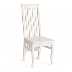 Стул Tetchair DOLCE жесткое сидение бук, мдф, 40х46х100см, Ivory white