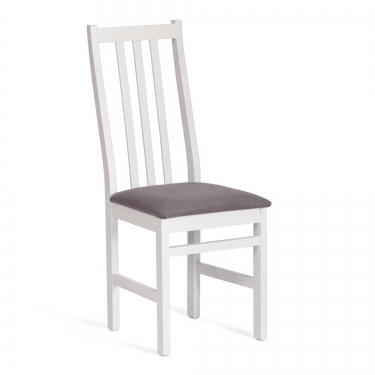 Стул Tetchair SWEDEN комплект NEW, Многослойный березовый шпон, 41х40х99 см, white/велюр темно-серый