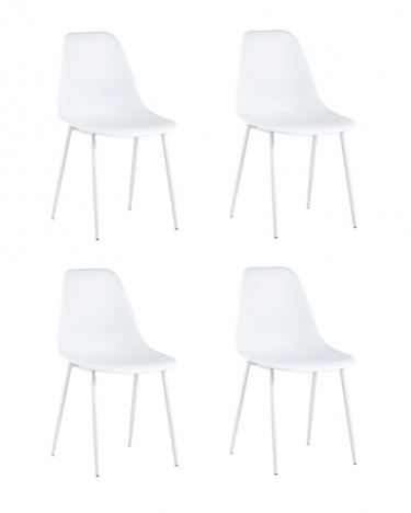 Стул Stool Group KON белый 4 шт.