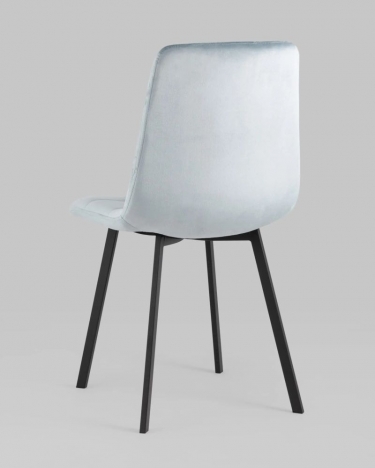 Стул Stool Group Chilly велюр серо-голубой 4 шт.
