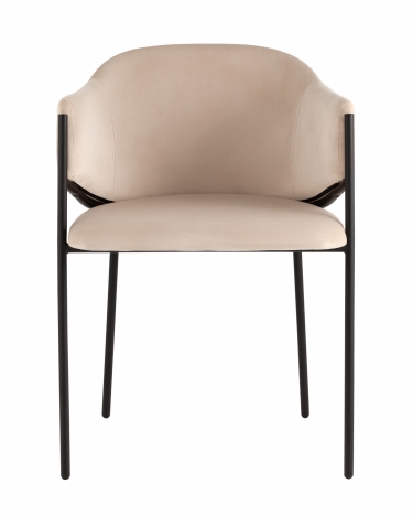 Стул Stool Group Brace велюр Молочный