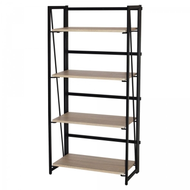 Стеллаж на металлокаркасе BRABIX BRABIX LOFT SH-001 Дуб натуральный