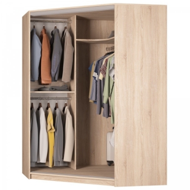 Шкаф-купе Аларти YA-198х1400-568-5Венге-D4D3