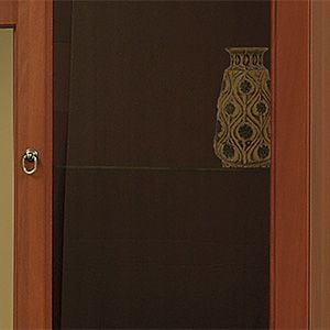Шкаф-витрина угловой Марибель Гармония-4 Итальянский орех