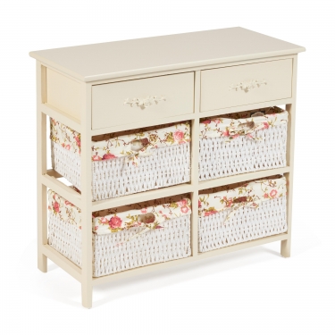 Комод с 2 ящиками Tetchair Secret De Maison BANC mod. 4312 Слоновая кость