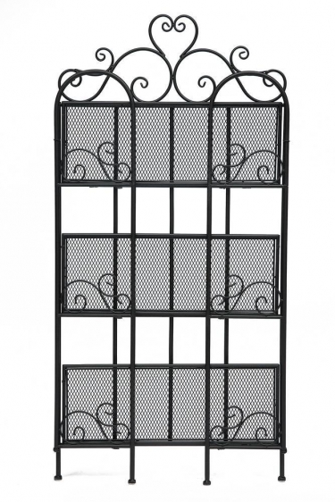 Этажерка Tetchair Secret De Maison 005 стальной сплав, 65х26х132см, черный