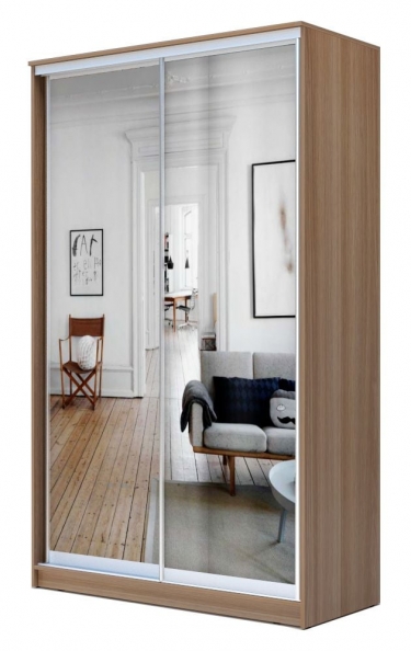 Шкаф-купе Аллоджио Хит-23-14-55 Ясень шимо темный