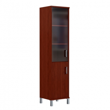 Стеллаж стекло тонированное Skyland В431.5 R Бургунди