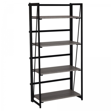 Стеллаж на металлокаркасе BRABIX BRABIX LOFT SH-001 Дуб антик