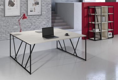 Кабинет персонала Skyland LOFTIS 1 Сосна Эдмонт/Черный