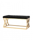 Банкетка Stool Group ИНСИГНИЯ велюр Черный