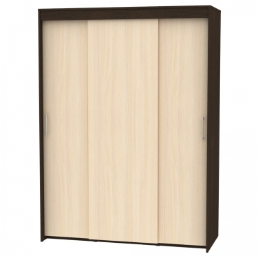 Шкаф-купе Аларти T-3-198х145х45Венге-ДМ-1