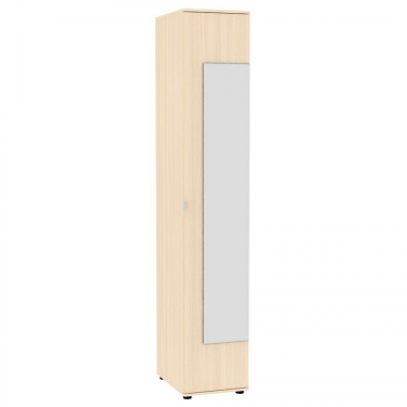 Шкаф распашный Аларти Алиса H1_M 2230х400х540 с торцевой ручкой ДМ