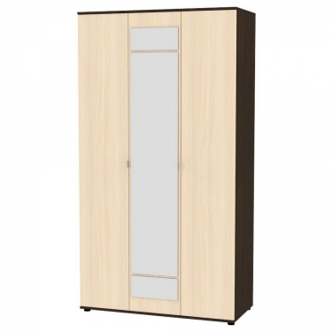 Шкаф распашный Аларти АлисаH5_M 2230х1200х540 с торцевой ручкой Венге-ДМ