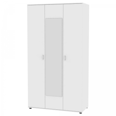 Шкаф распашный Аларти Алиса H5_M 2230х1200х540 ручка скоба 96мм Белый