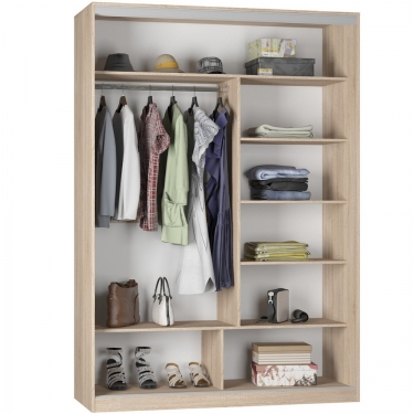 Шкаф-купе Аларти B-230х160х60-2ЯШС-D7D8