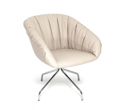 Кресло для посетителя Profoffice ALMA SOFT P10 Ivory 22042