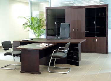 Брифинг-приставка Profoffice POS/SIR 131S130 NE V3V2 Венге Кожа под крокодила