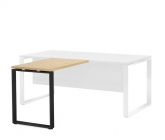 Приставка L.100x60 Profoffice EXE 101 401 OAK 09 Дуб светлый Черный