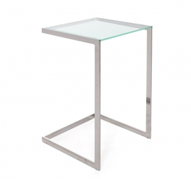 Стол кофейный Profoffice TOWER clear glass Прозрачное стекло