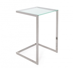 Стол кофейный Profoffice TOWER clear glass Прозрачное стекло