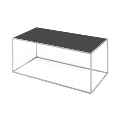 Стол кофейный Profoffice FESTA 8040 black chrome Черный Хром