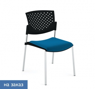 Кресло Profoffice Butterfly plastic SLW 58 Черный Голубой Хром